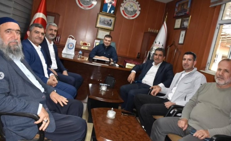 Eğitim Bir-Sen Yönetim Kurulu başkanımıza hayırlı olsun ziyareti